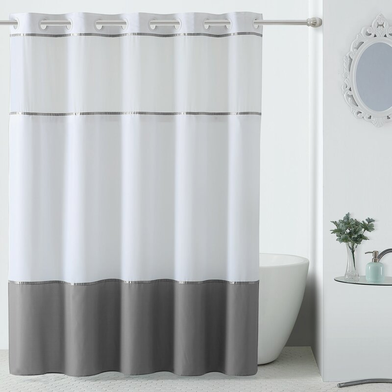 Hookless Windstar Shower Curtain With Peva Liner & Reviews Wayfair